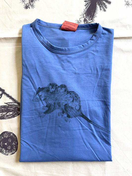 Camiseta Chucha o Zarigüeya • Monte • Manga larga adultos