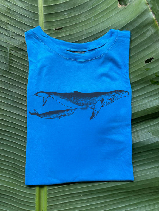 Camiseta Ballena jorobada • Brisa • Vaporosas adultos