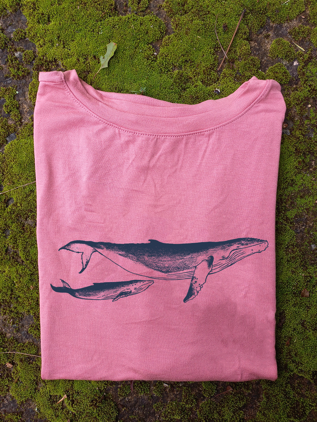 Camiseta Ballena jorobada • Armonía • Vaporosas adultos