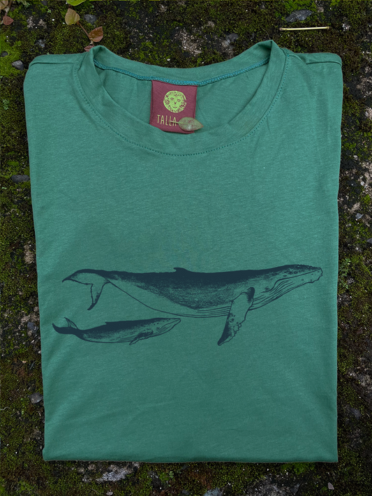 Camiseta Ballena jorobada • Clásica • Adulto