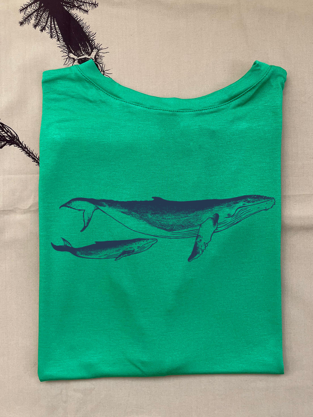 Camiseta Ballena jorobada • Armonía • Vaporosas adultos