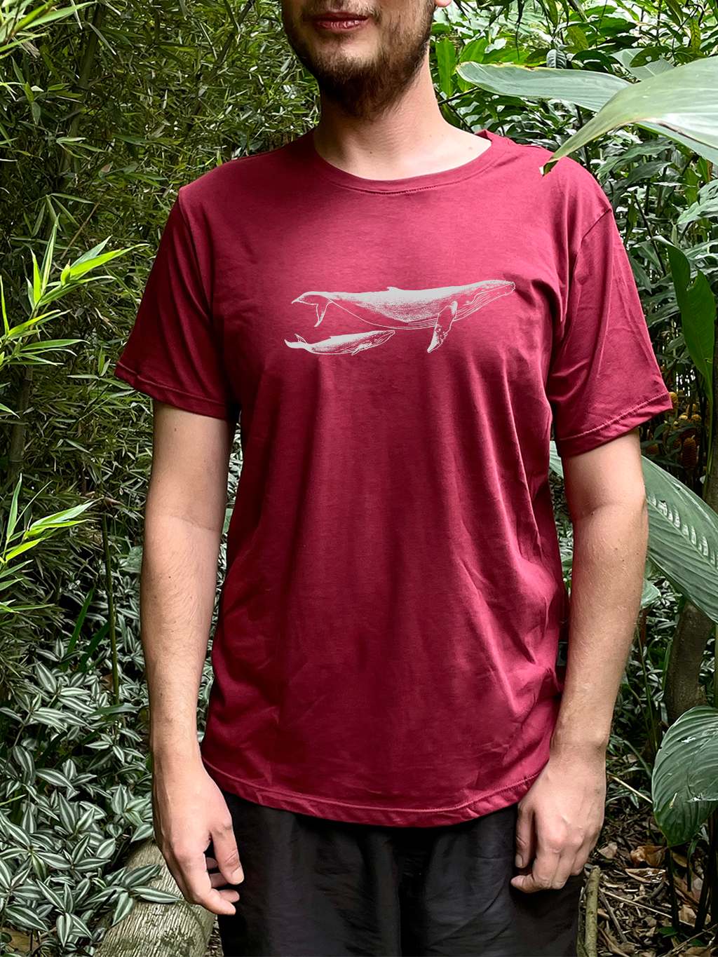 Camiseta Ballena jorobada • Clásica • Adulto