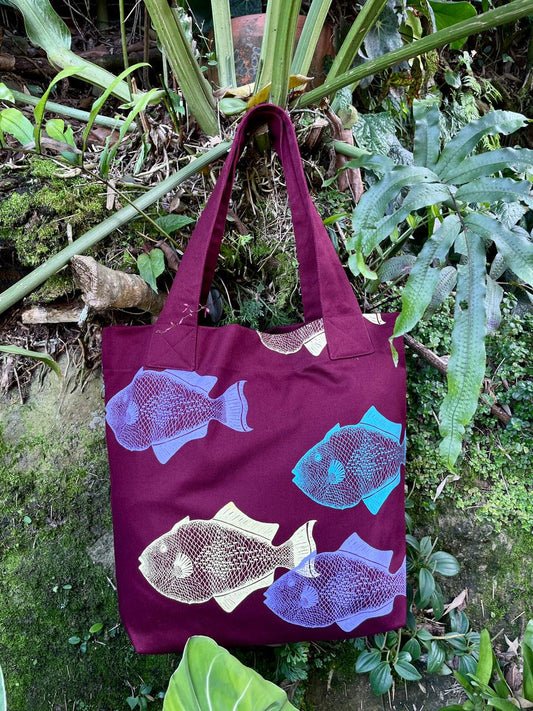 Bolsa de tela • Pez ballesta