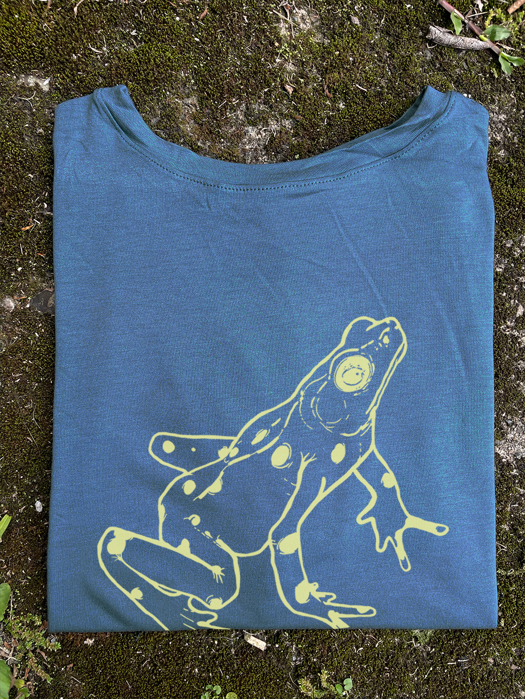 Camiseta Atelopus - Rana dorada • Larga Brisa • Vaporosas adultos