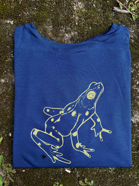 Camiseta Atelopus - Rana dorada • Larga Brisa • Vaporosas adultos