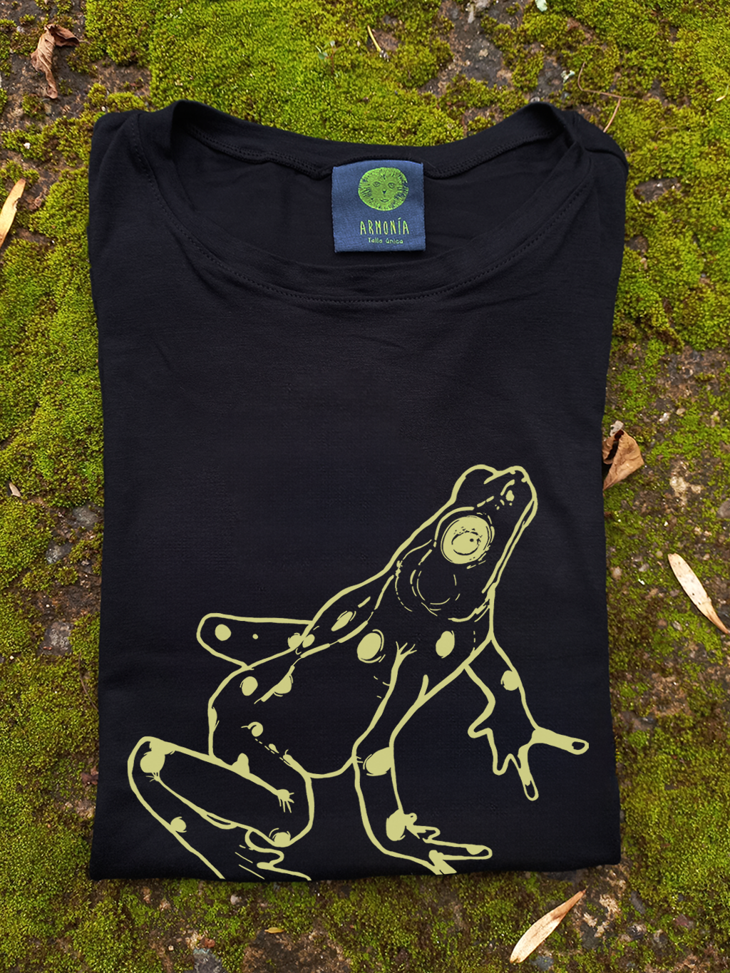 Camiseta Atelopus - Rana dorada • Armonía • Vaporosas adultos