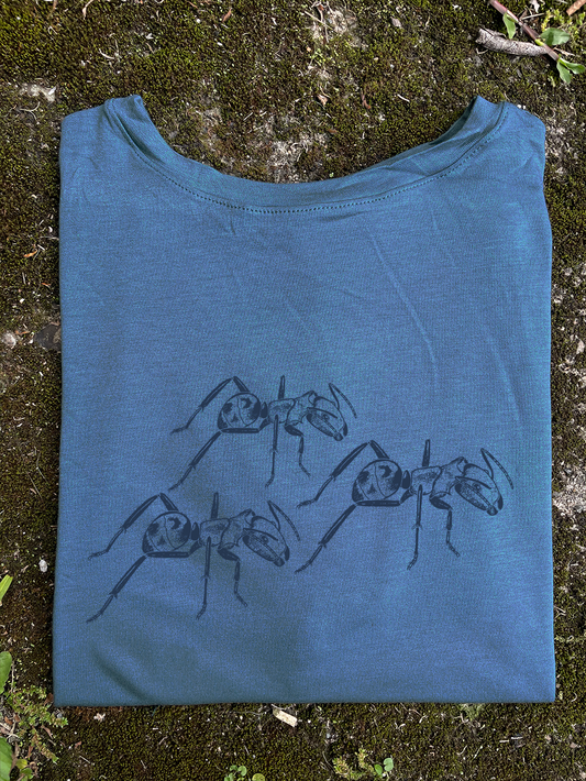 Camiseta Hormiga carpintera bronceada • Brisa • Vaporosas adultos