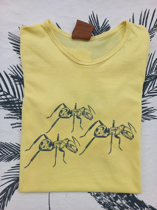 Camiseta Hormiga carpintera bronceada • Infantil • Talla 6 a talla 16