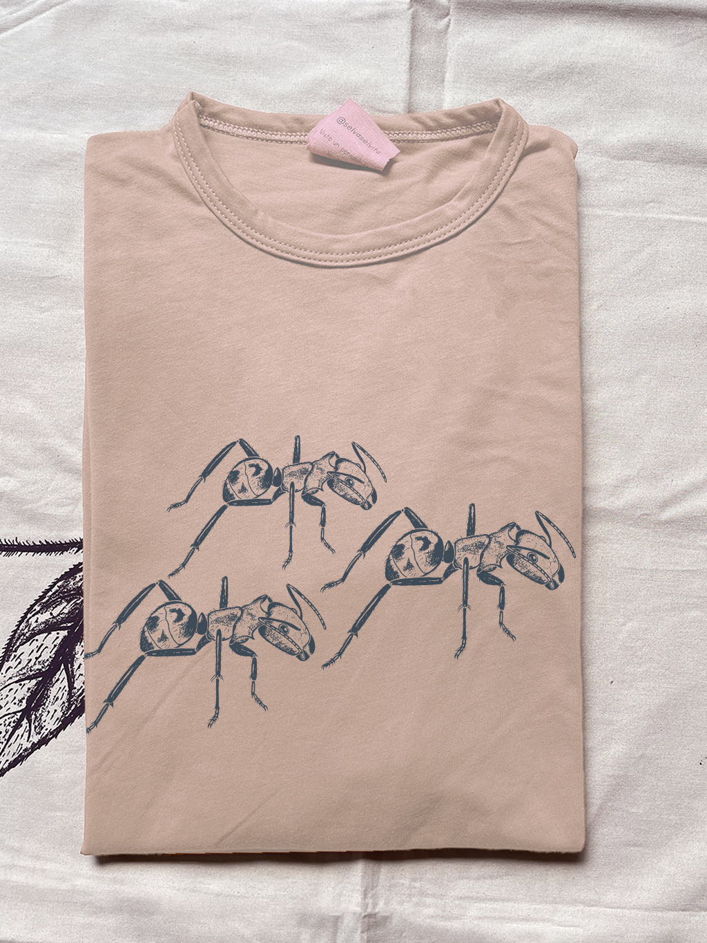 Camiseta Hormiga carpintera bronceada • Monte • Manga larga adultos