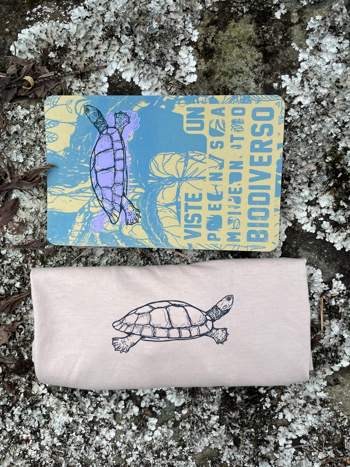 Camiseta conmemorativa- Tortuga de río • Monte • Manga larga adultos