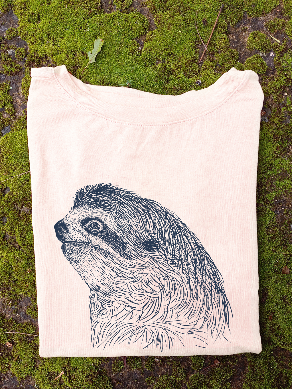 Camiseta Perezoso • Armonía • Vaporosas adultos