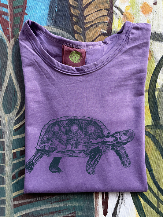 Camiseta Tortuga morrocoy • Infantil • Talla 6 a talla 16