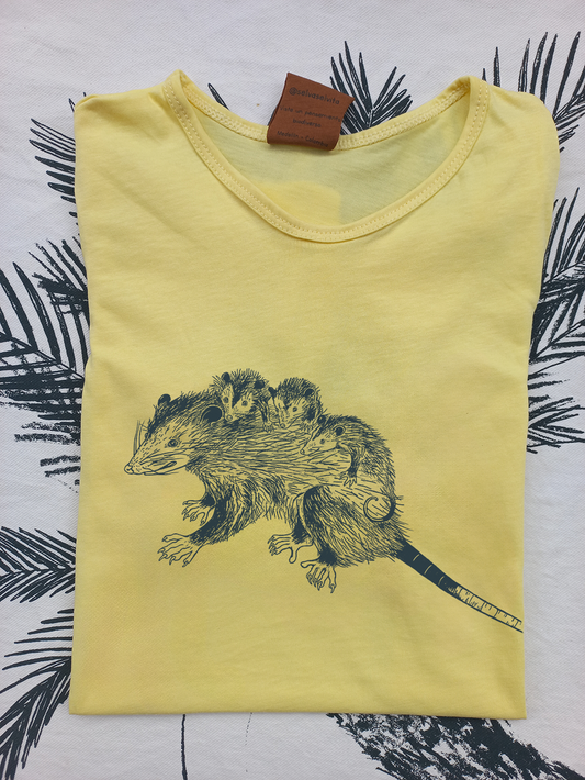 Camiseta Chucha o Zarigüeya • Infantil • Talla 6 a talla 16