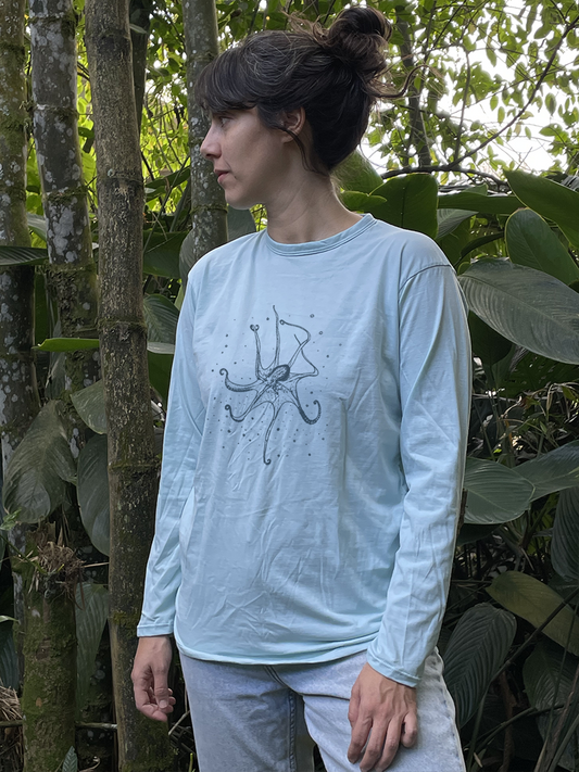 Camiseta Pulpo • Monte • Manga larga adultos