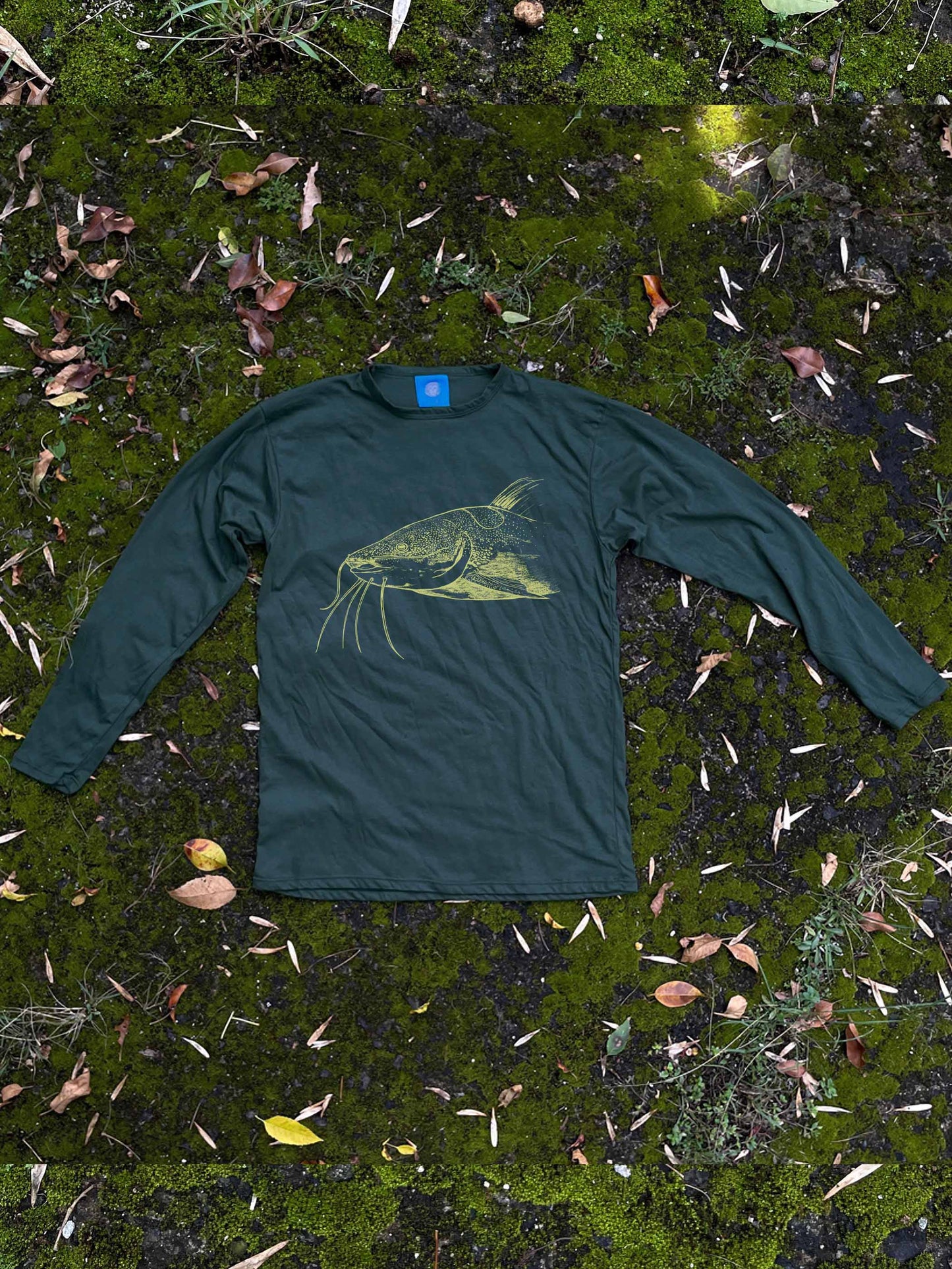 Camiseta Bagre cajaro • Monte • Manga larga adultos