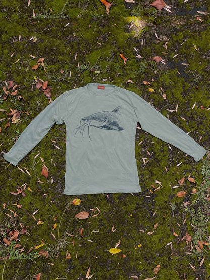 Camiseta Bagre cajaro • Monte • Manga larga adultos