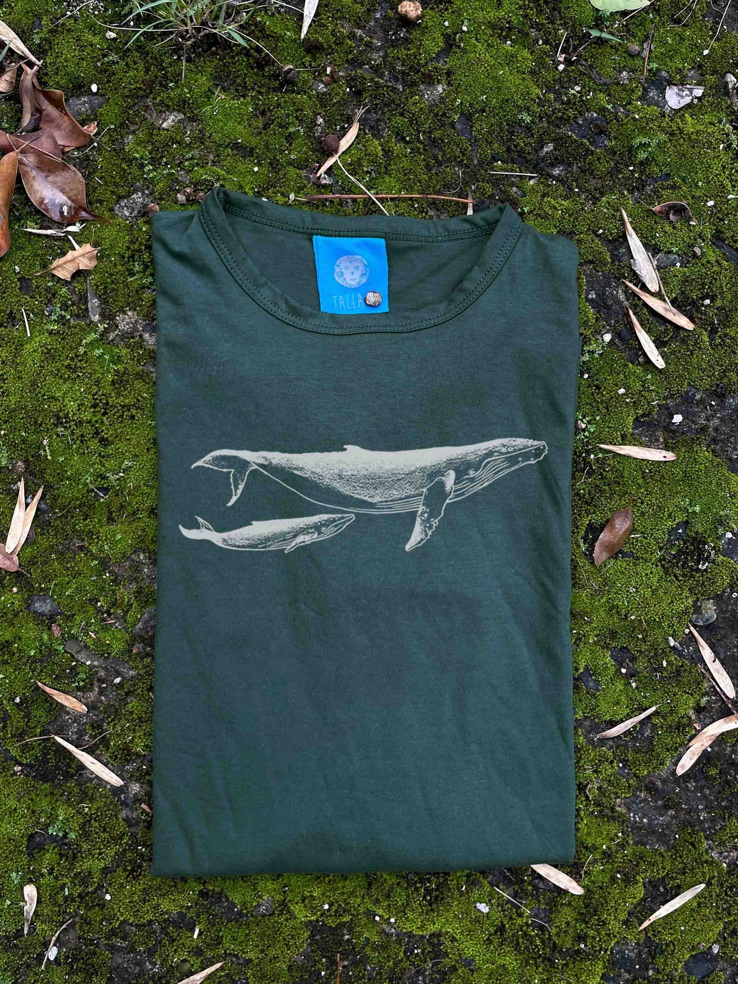 Camiseta Ballena jorobada • Monte • Manga larga adultos