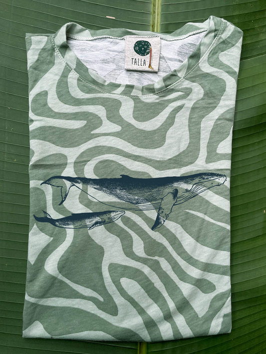 Camiseta Ballena jorobada • Clásica • Adulto