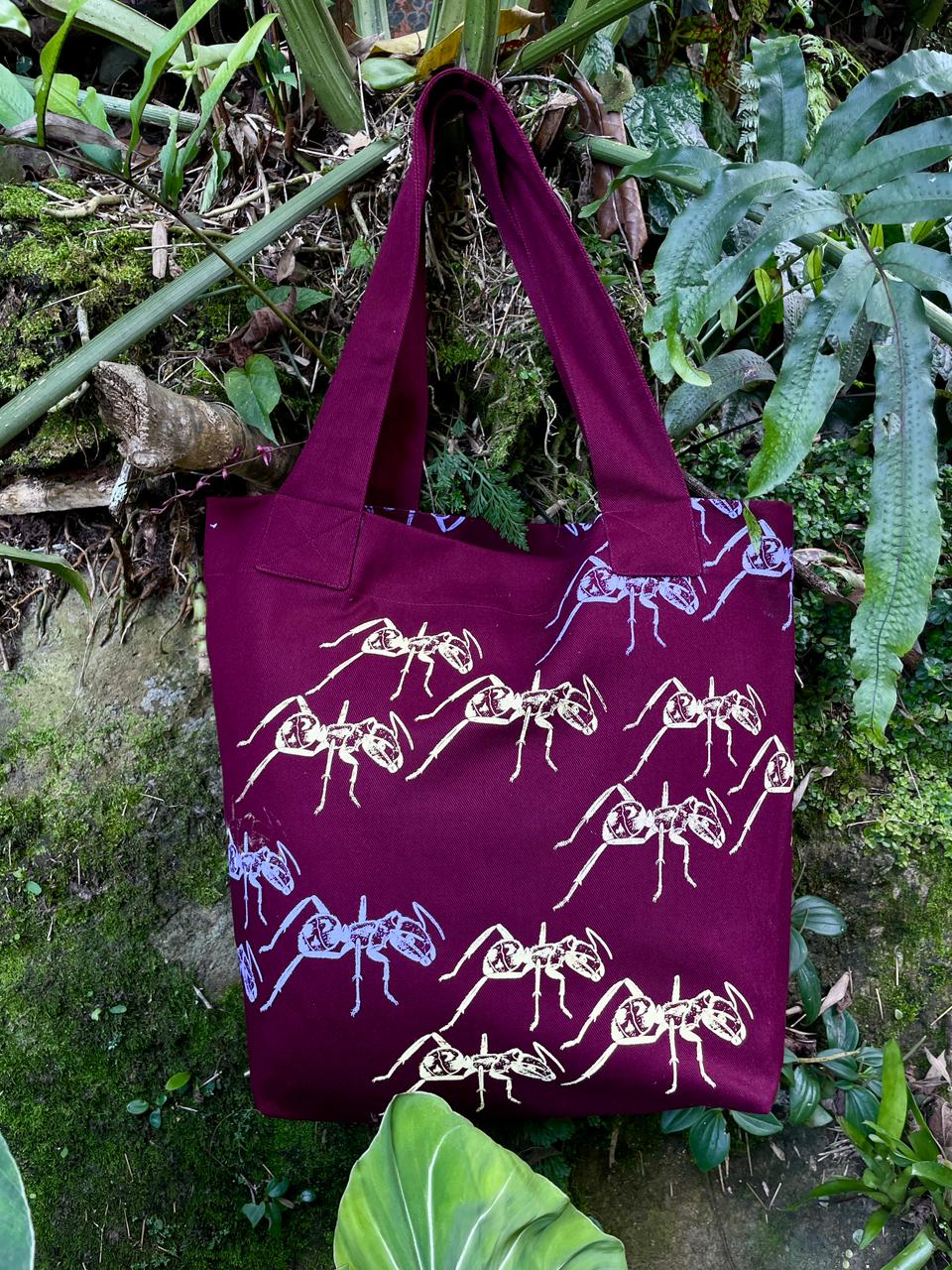 Bolsa de tela • Hormiga carpintera bronceada