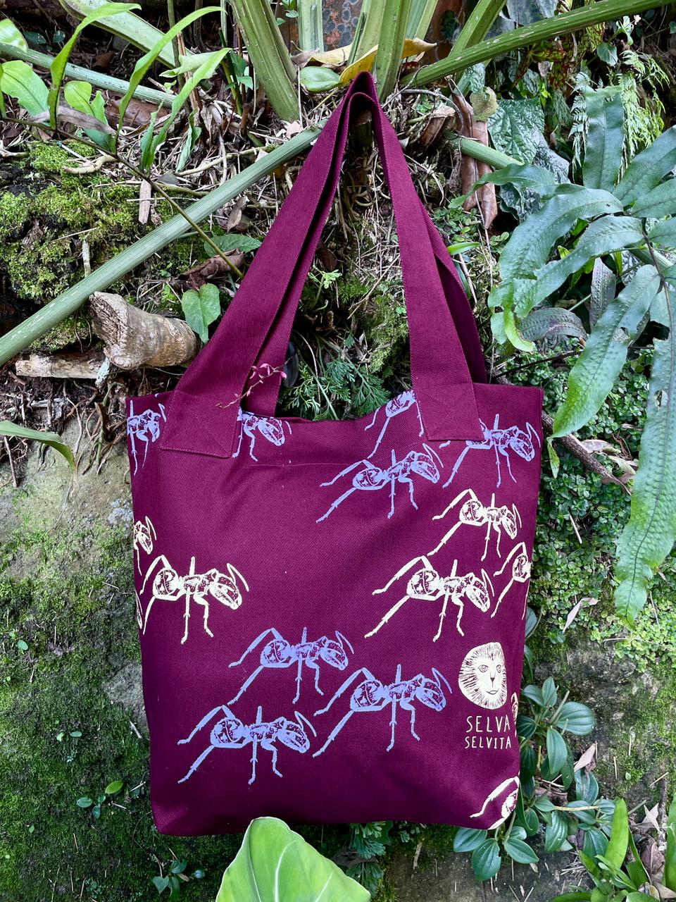 Bolsa de tela • Hormiga carpintera bronceada