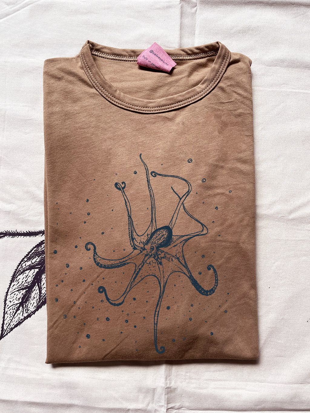 Camiseta Pulpo • Monte • Manga larga adultos