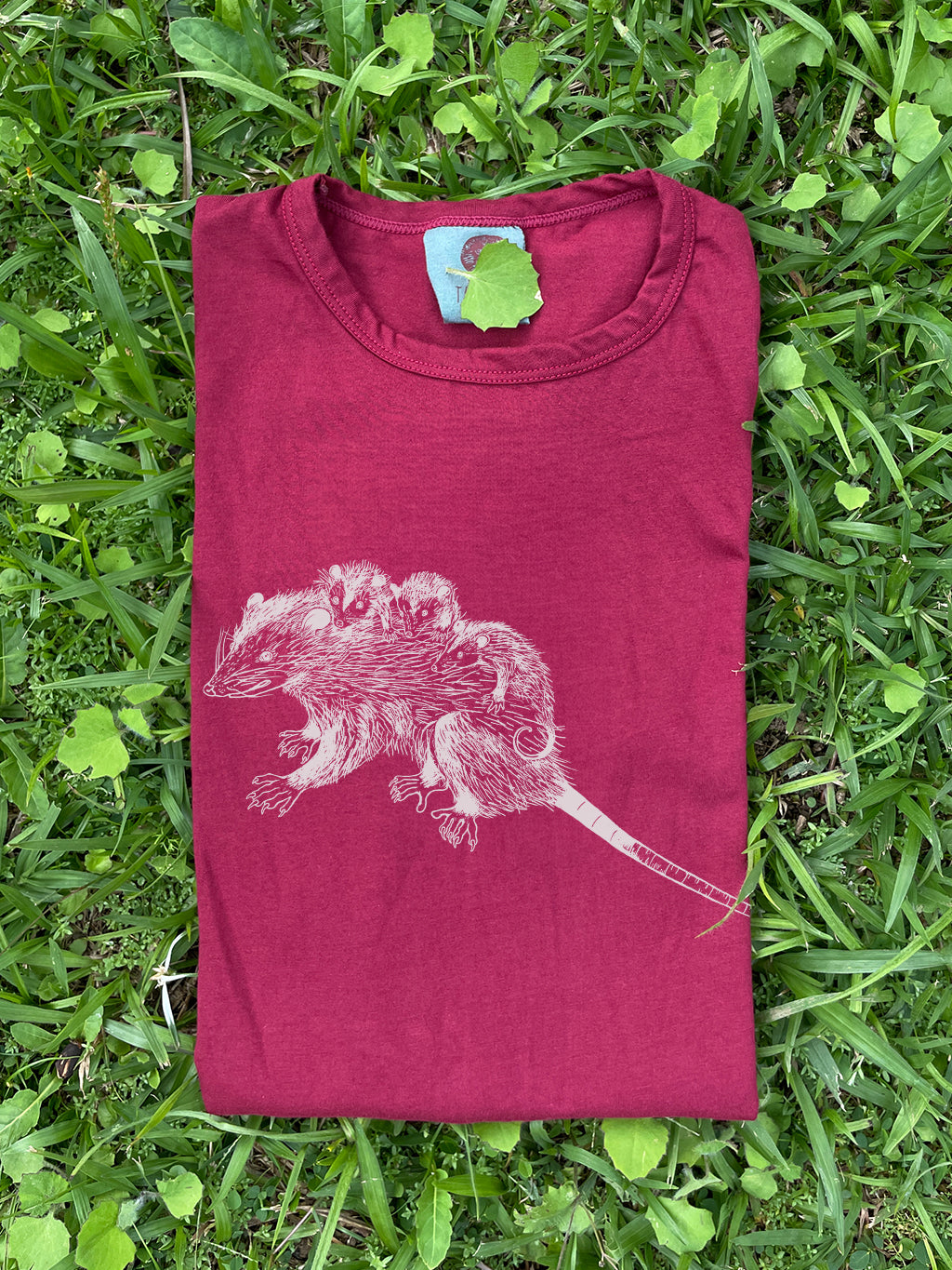 Camiseta Chucha o Zarigüeya • Monte • Manga larga adultos