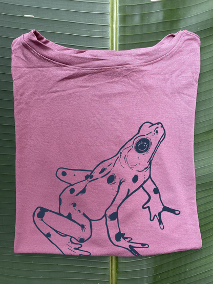 Camiseta Atelopus - Rana dorada • Larga Brisa • Vaporosas adultos