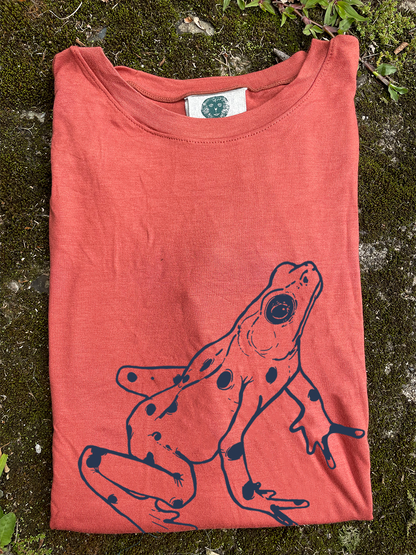 Camiseta Atelopus - Rana dorada • Larga Brisa • Vaporosas adultos