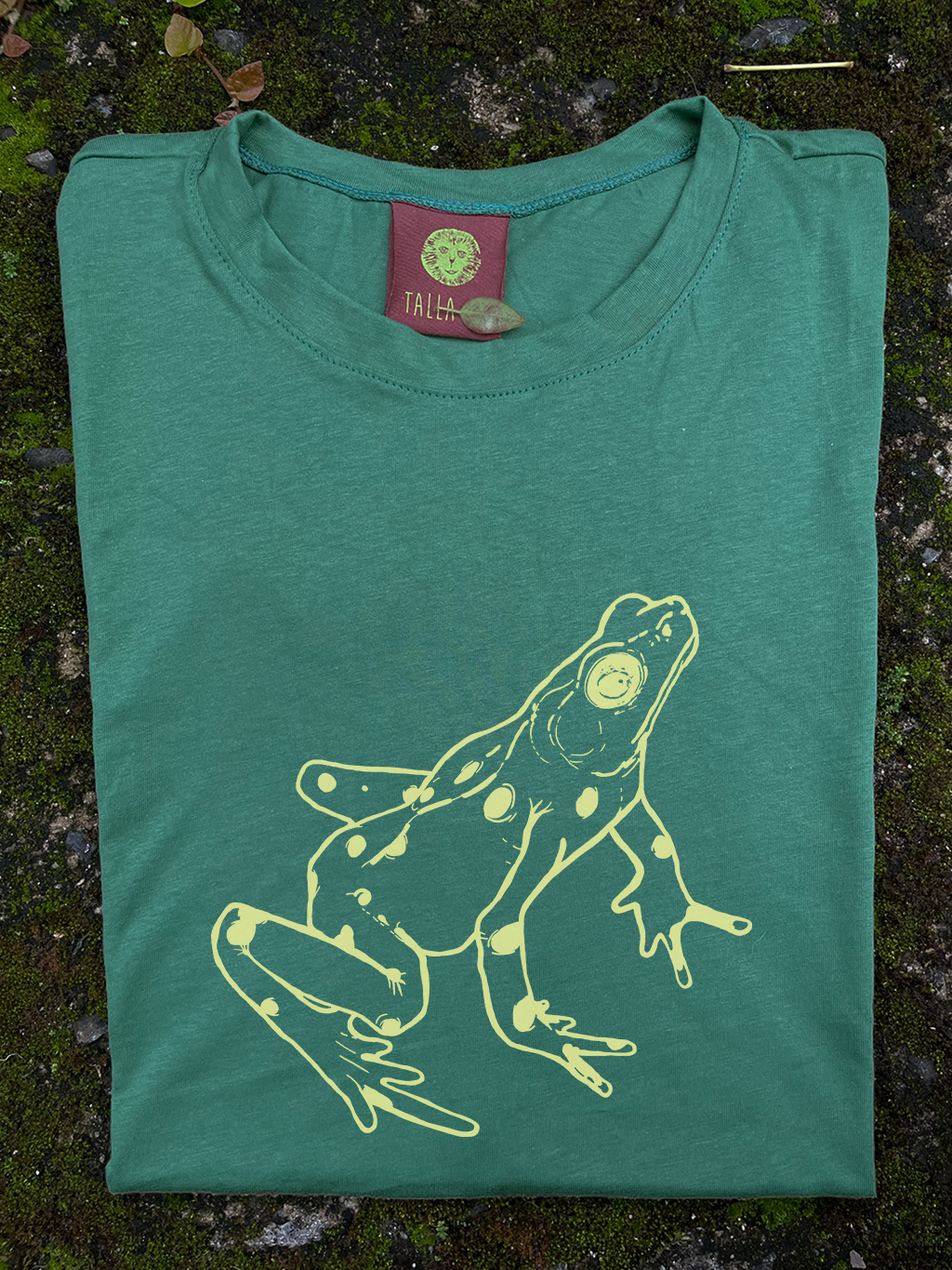 Camiseta Atelopus - Rana dorada • Clásica • Adulto