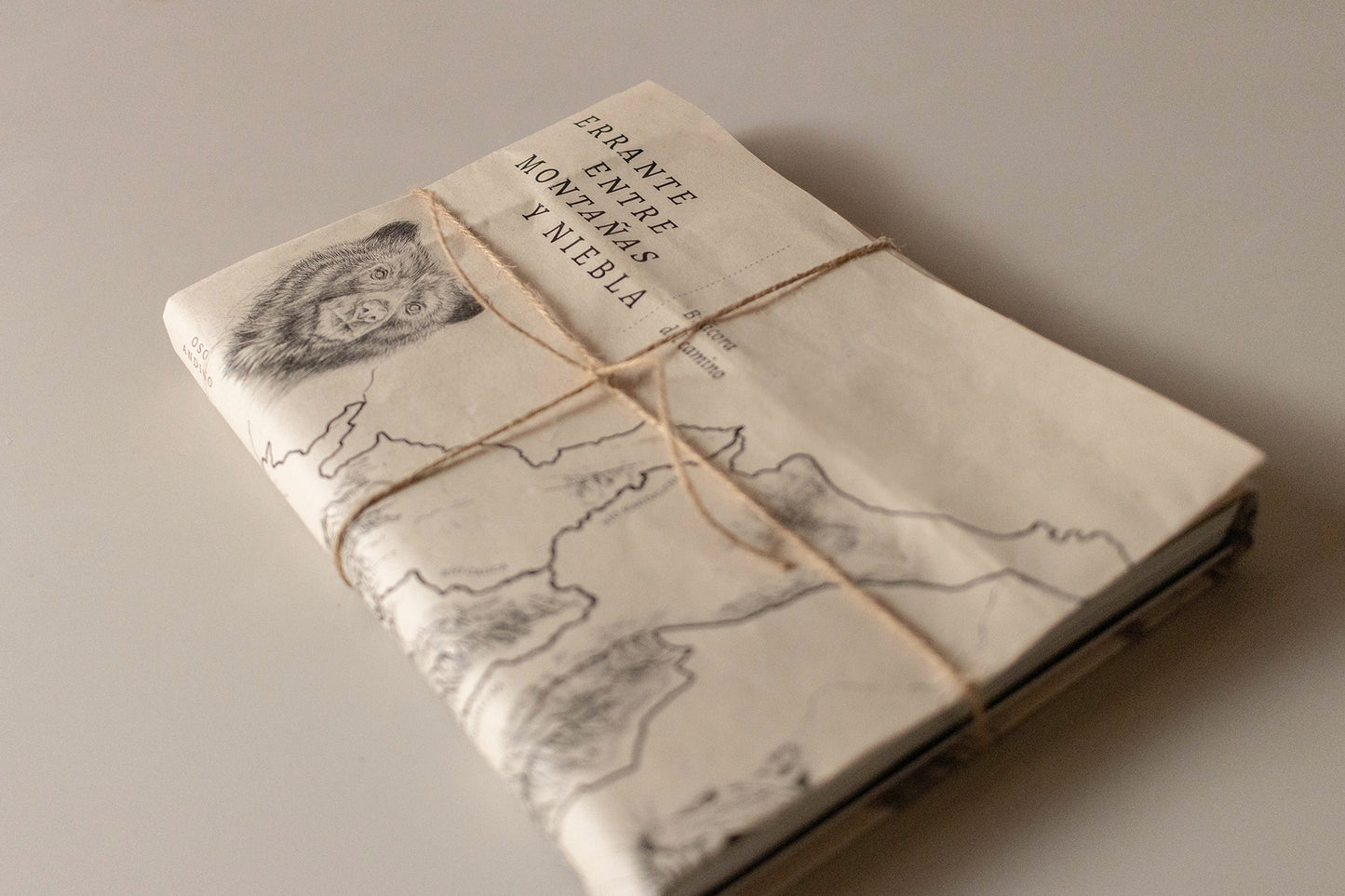 Libro "Errante entre montañas y niebla. Bitácora del camino" • Juan Camilo Botero