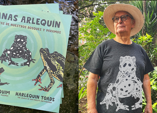Combo Libro Atelopus + Camiseta adultos Gowna clásica