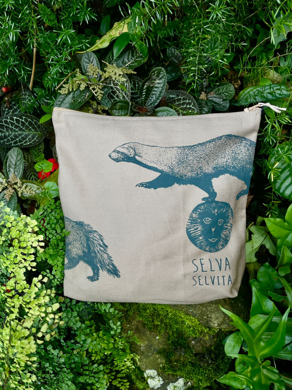 Cartuchera mediana • Grisón