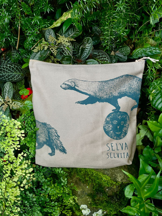 Cartuchera mediana • Grisón