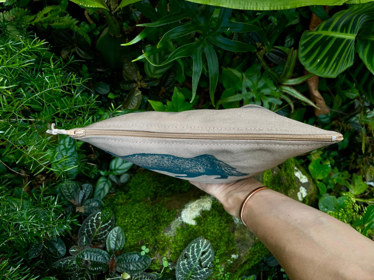 Cartuchera mediana • Grisón