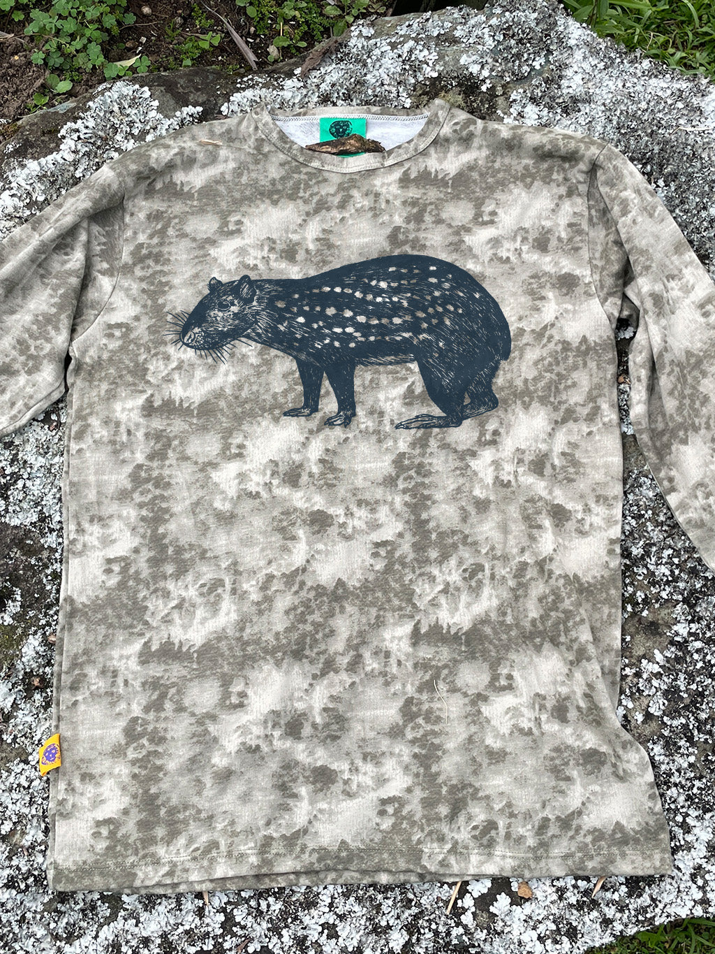 Camiseta Guagua • Monte • Manga larga adultos