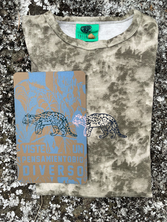 Camiseta conmemorativa - Felino pequeño • Monte • Manga larga adultos