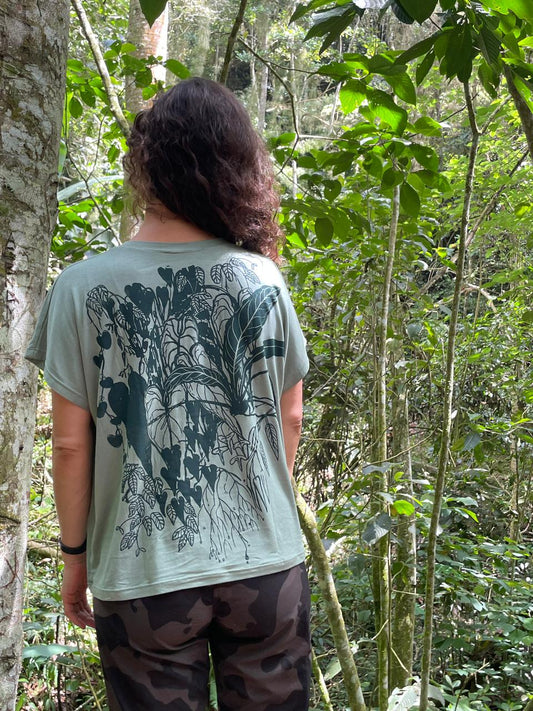 Camiseta Manigua y Paujil • Brisa • Vaporosas adultos