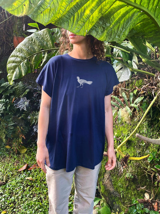 Camiseta Manigua y Paujil • Larga brisa • Vaporosas adultos