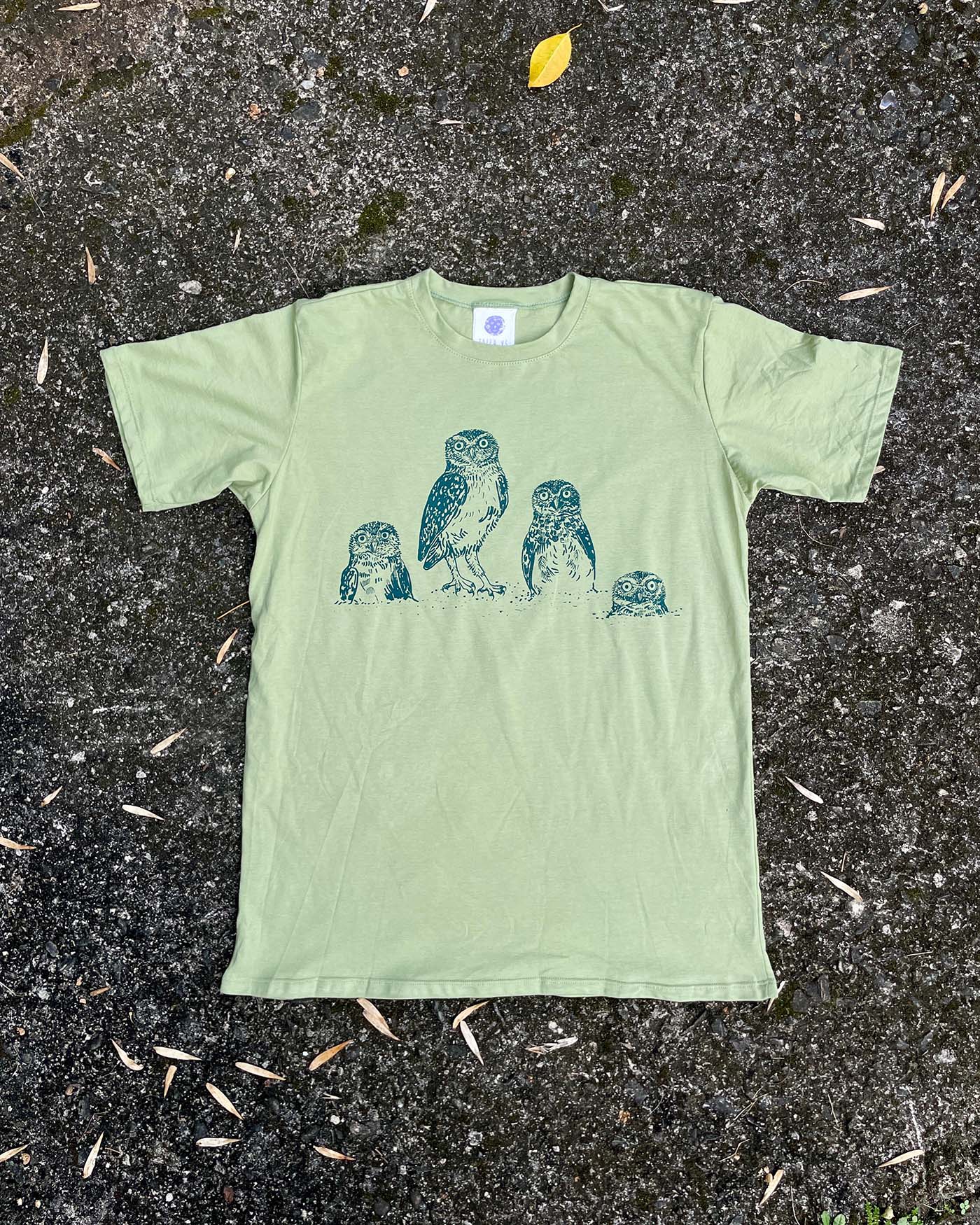 Camiseta Bajo Tierra - Mochuelo de madriguera • Clásica • Adulto