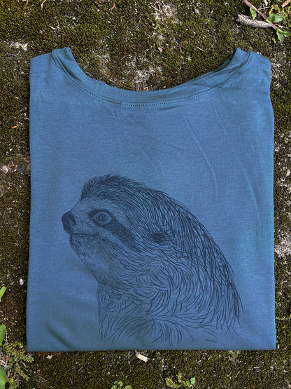 Camiseta Perezoso • Armonía • Vaporosas adultos