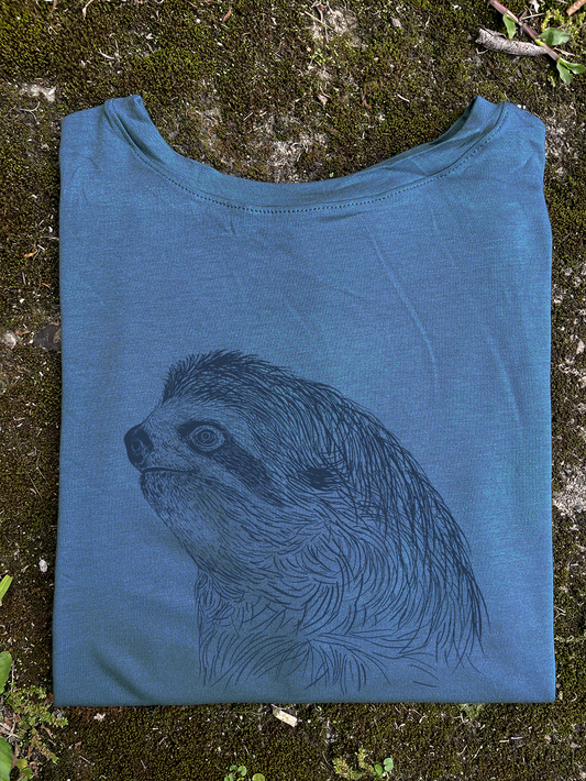 Camiseta Perezoso • Armonía • Vaporosas adultos