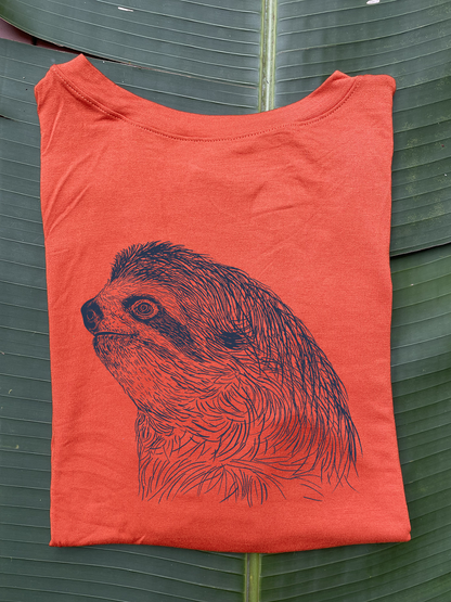 Camiseta Perezoso • Armonía • Vaporosas adultos