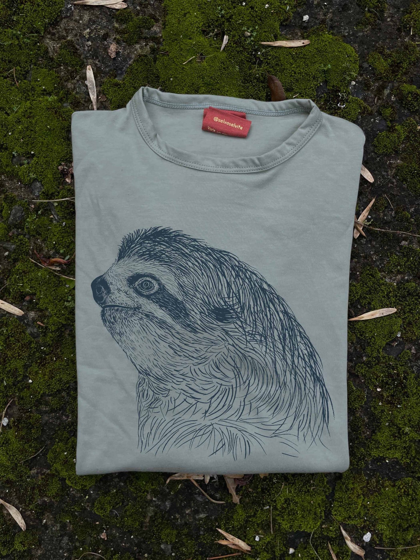 Camiseta Perezoso • Monte • Manga larga adultos