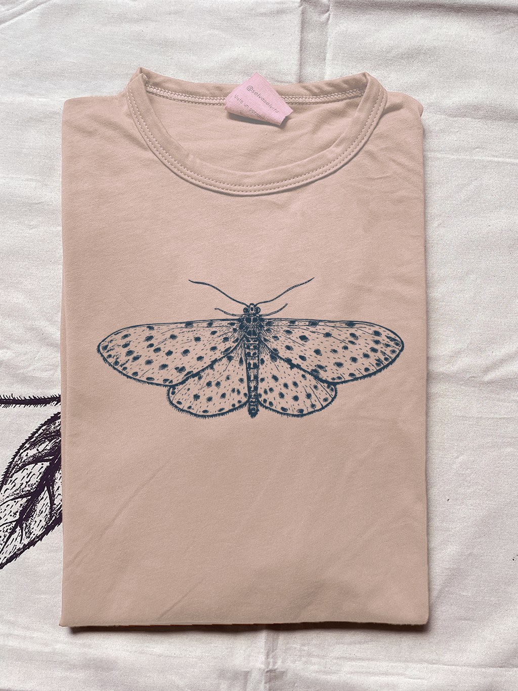 Camiseta Polilla punteada • Monte • Manga larga adultos