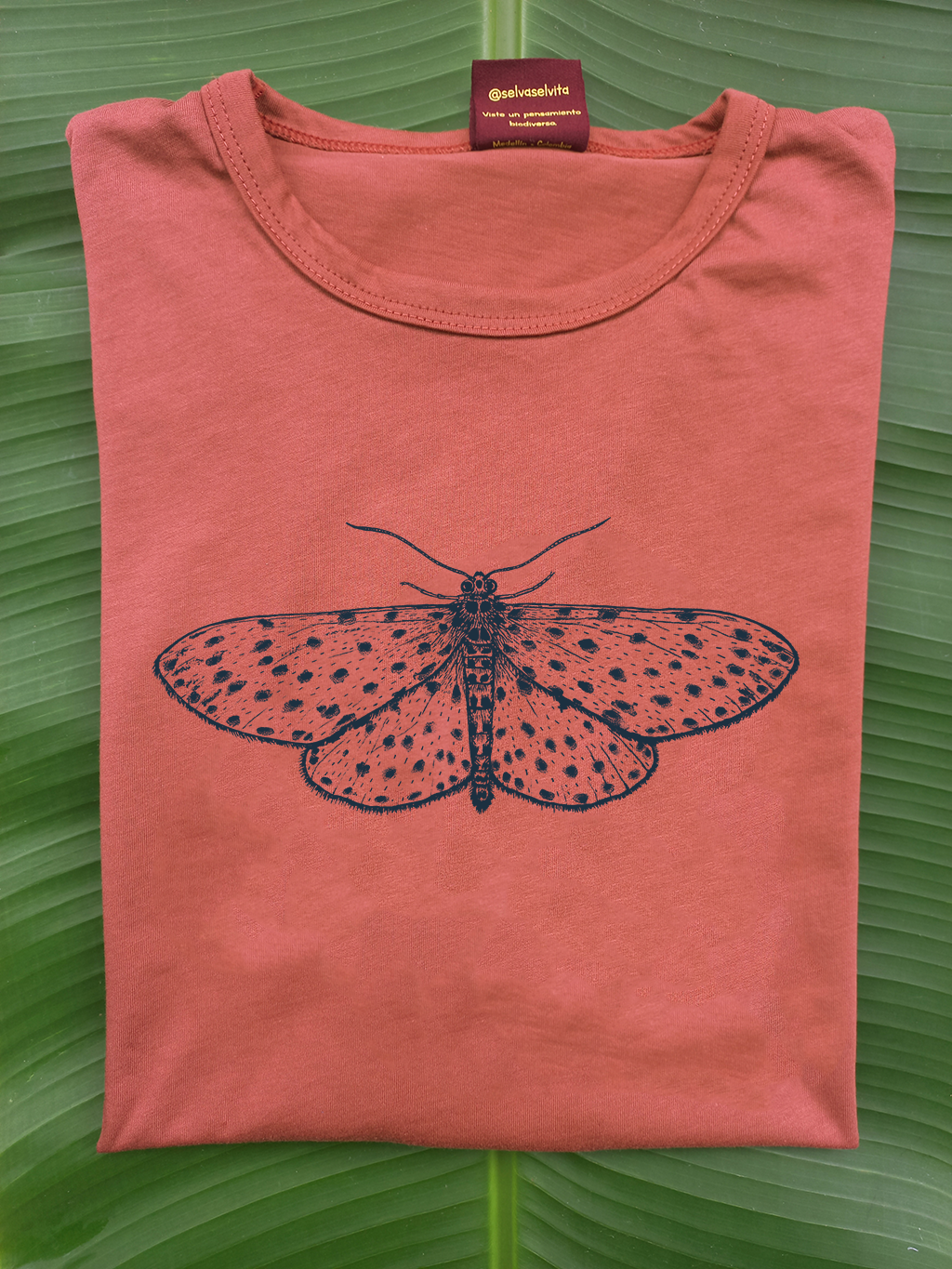 Camiseta Polilla punteada • Monte • Manga larga adultos
