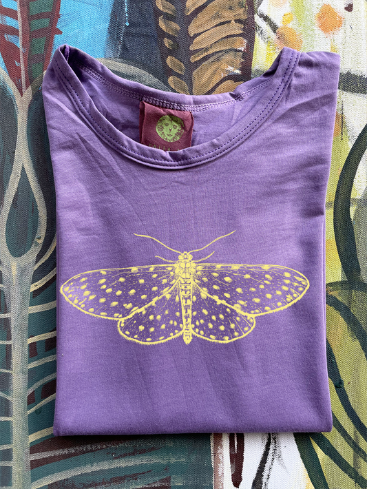 Camiseta Polilla punteada • Mini infantil • Talla 1 a  talla 4