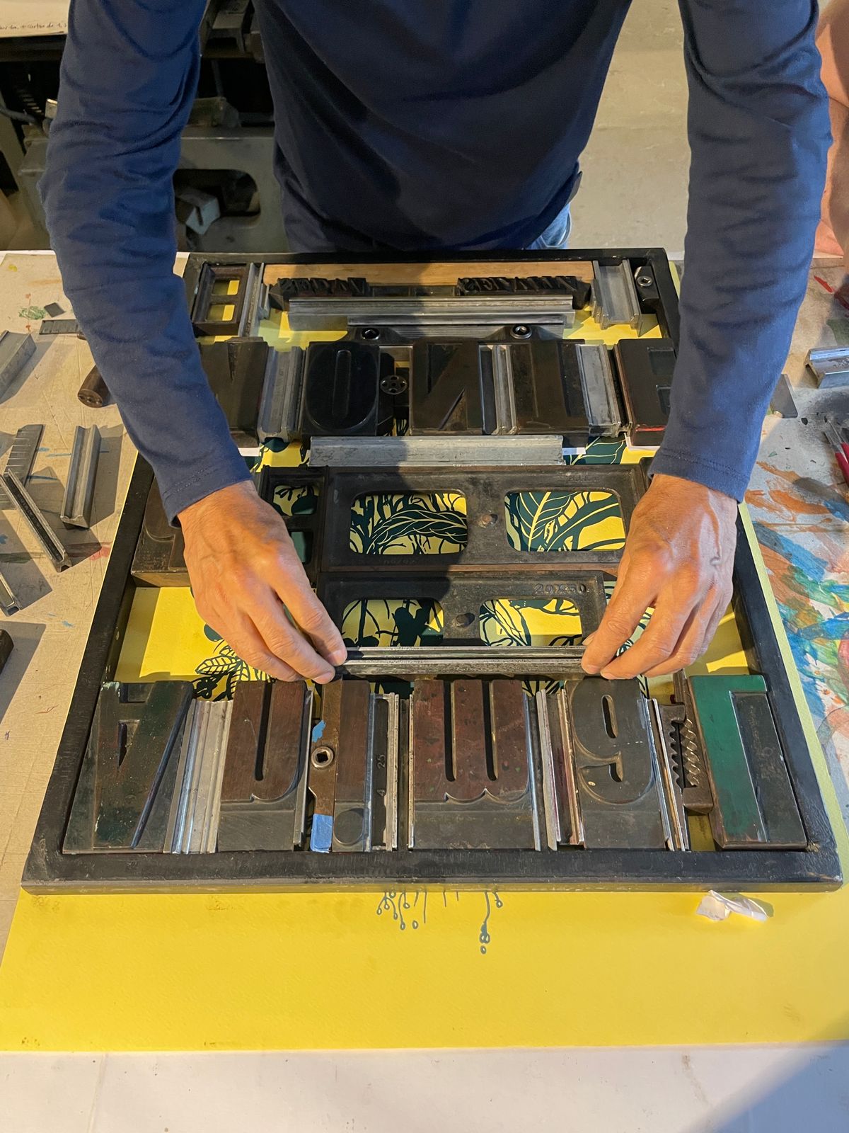 Cartel Animal de MONTE • 50 x 70 cm • Serigrafía y tipografía