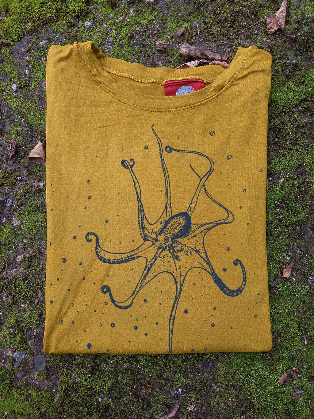 Camiseta Pulpo gigante • Brisa • Vaporosas adultos