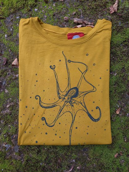 Camiseta Pulpo gigante • Brisa • Vaporosas adultos