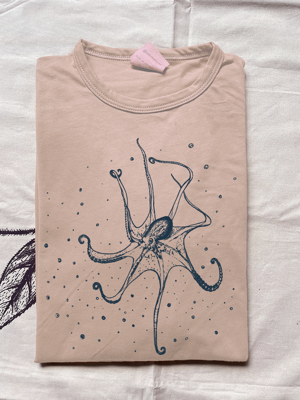 Camiseta Pulpo • Monte • Manga larga adultos